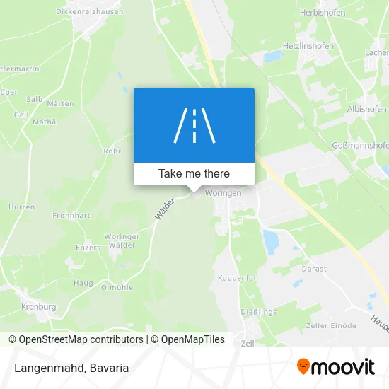 Карта Langenmahd