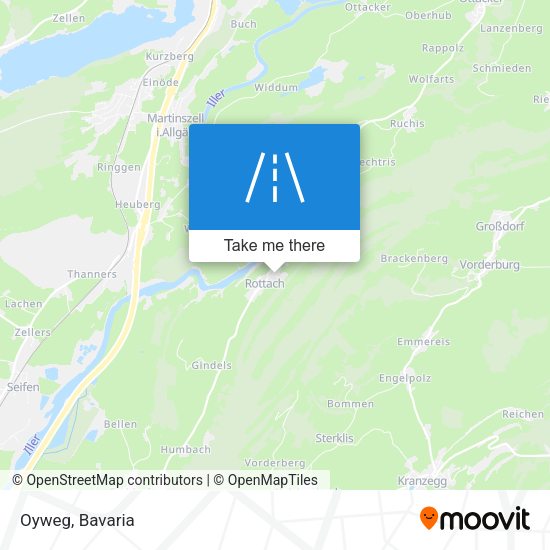 Oyweg map