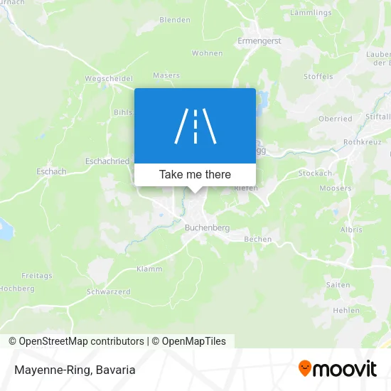 Карта Mayenne-Ring