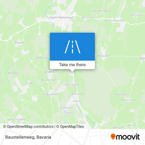Карта Baustellenweg