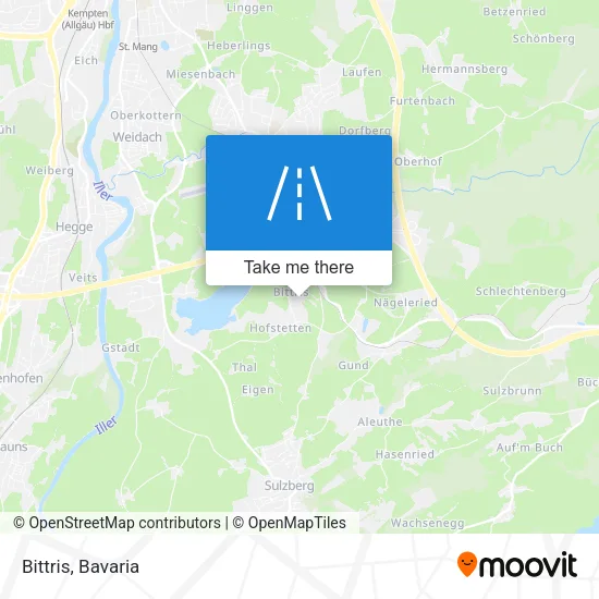 Карта Bittris