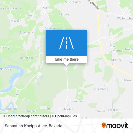 Sebastian-Kneipp-Allee map