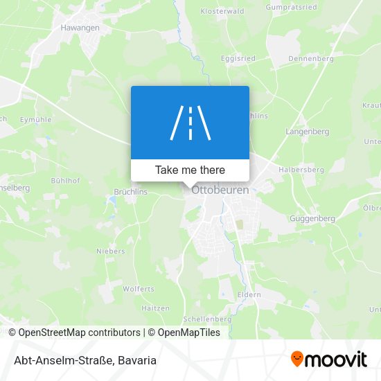 Карта Abt-Anselm-Straße