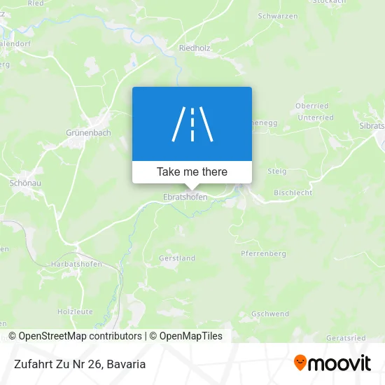 Карта Zufahrt Zu Nr 26