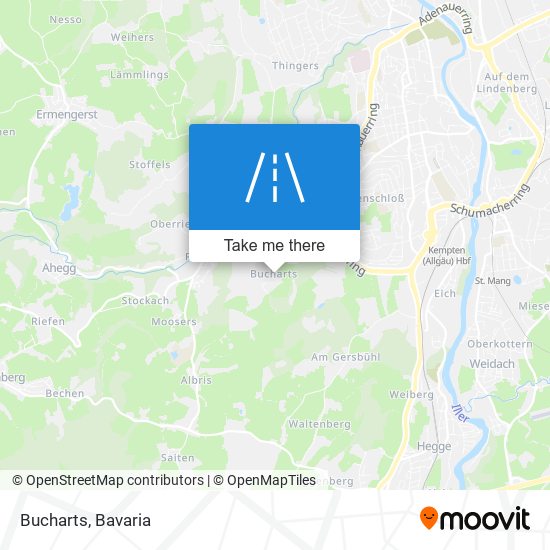 Bucharts map