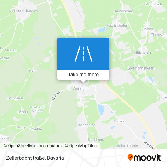 Zellerbachstraße map