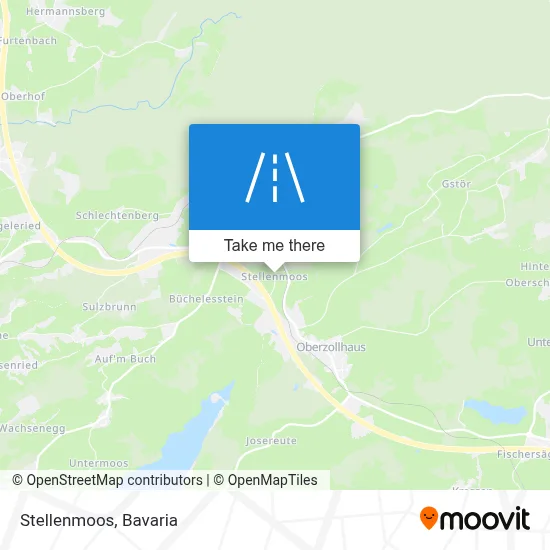 Stellenmoos map