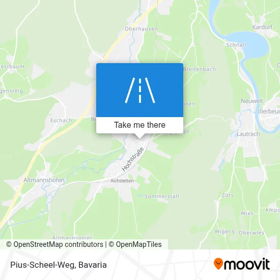 Pius-Scheel-Weg map