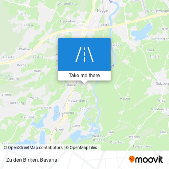 Zu den Birken map