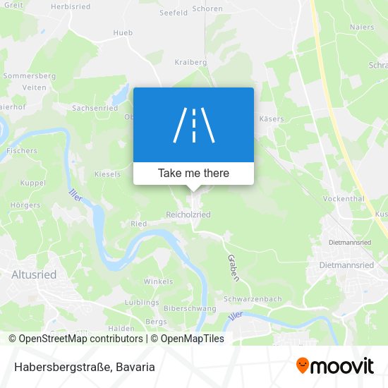 Habersbergstraße map
