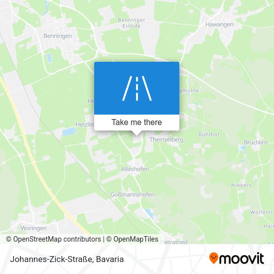 Johannes-Zick-Straße map