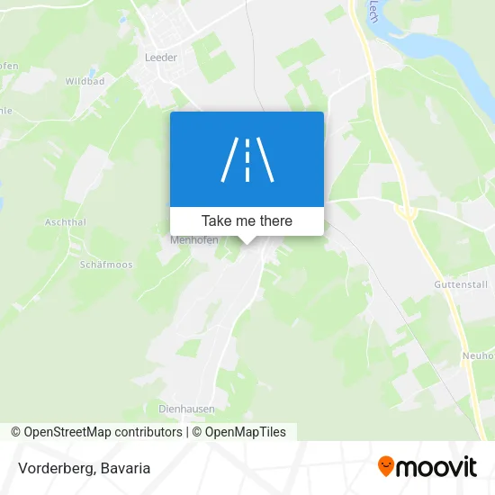 Карта Vorderberg