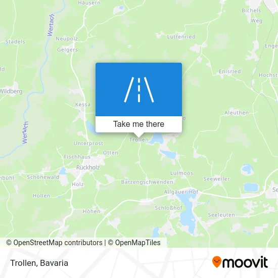 Trollen map