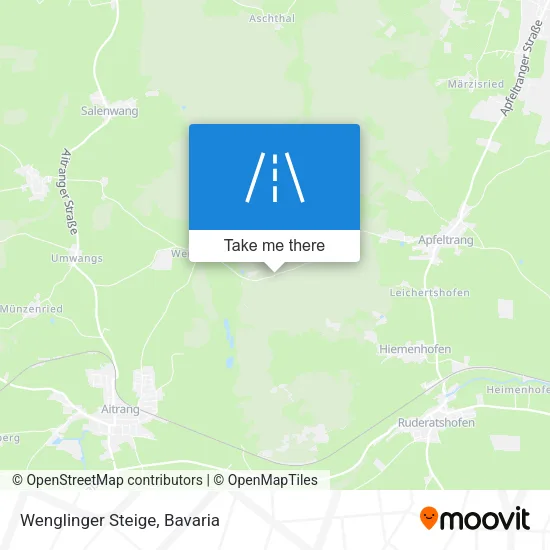 Карта Wenglinger Steige