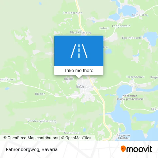 Карта Fahrenbergweg