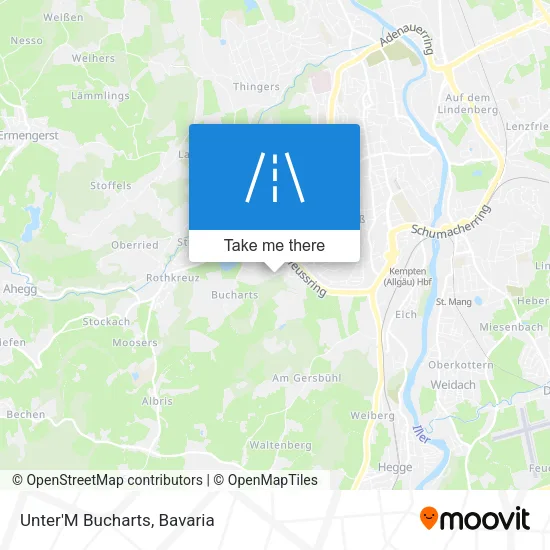 Карта Unter'M Bucharts