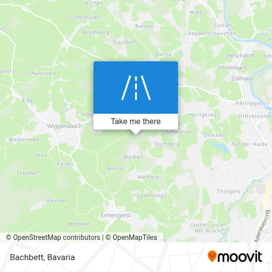 Bachbett map