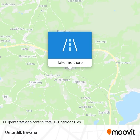 Карта Unterdill