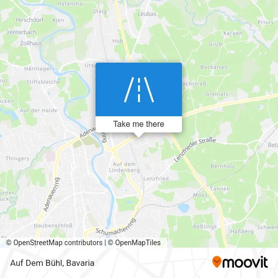 Карта Auf Dem Bühl