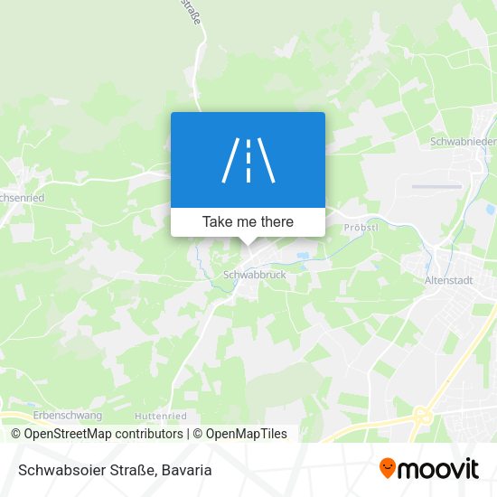 Schwabsoier Straße map