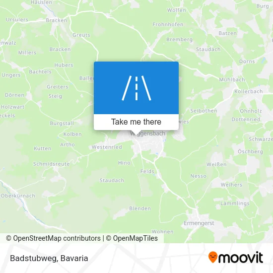 Карта Badstubweg