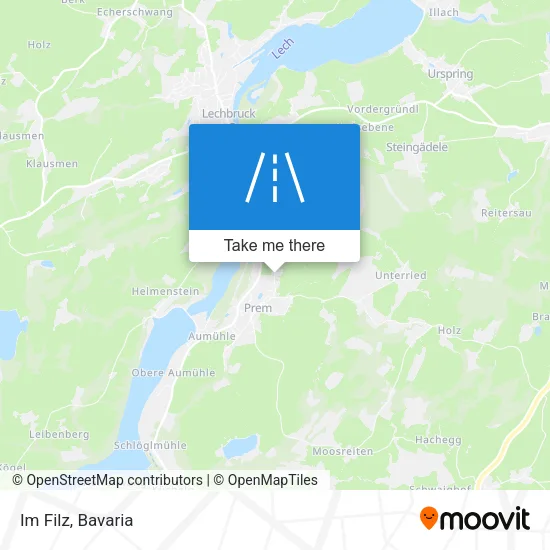 Карта Im Filz