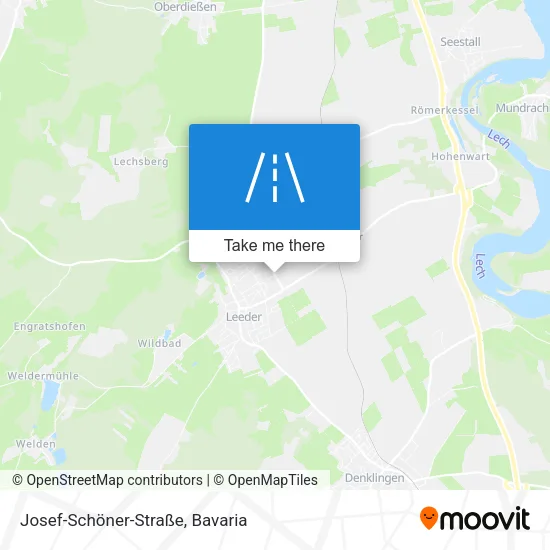 Josef-Schöner-Straße map