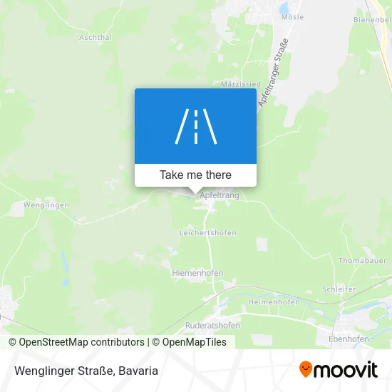 Карта Wenglinger Straße
