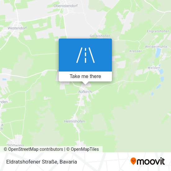 Eldratshofener Straße map