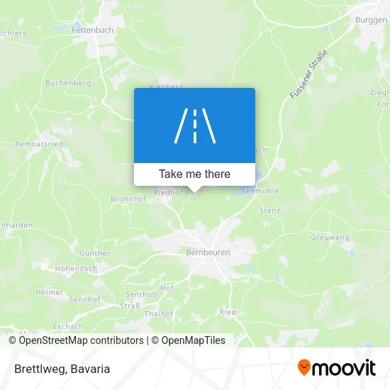 Brettlweg map