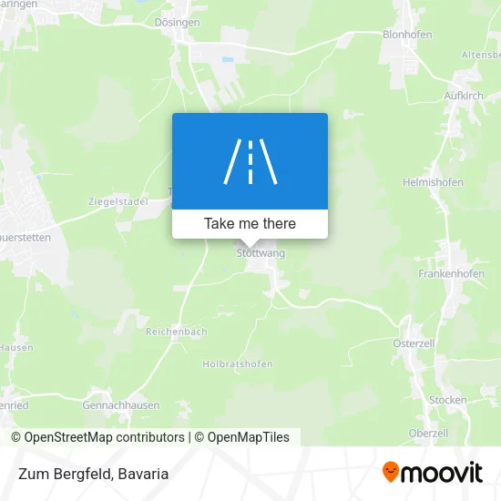 Карта Zum Bergfeld