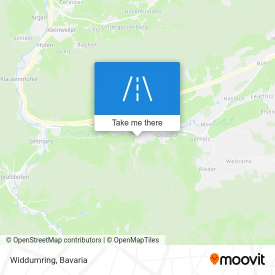 Карта Widdumring