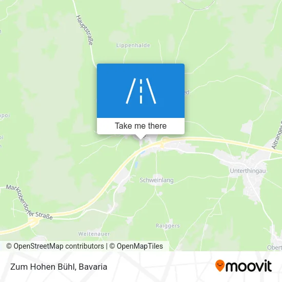 Карта Zum Hohen Bühl