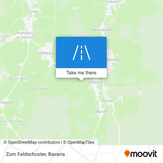 Карта Zum Feldschuster