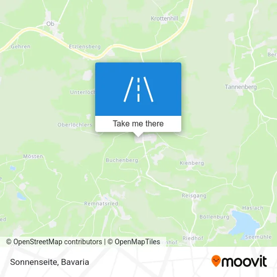 Карта Sonnenseite