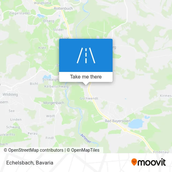 Карта Echelsbach