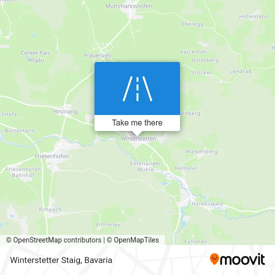 Winterstetter Staig map