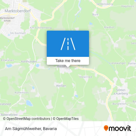 Am Sägmühlweiher map