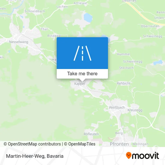 Карта Martin-Heer-Weg