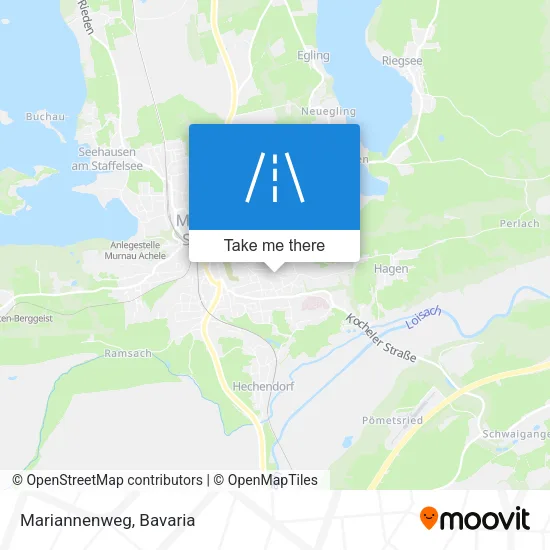 Карта Mariannenweg