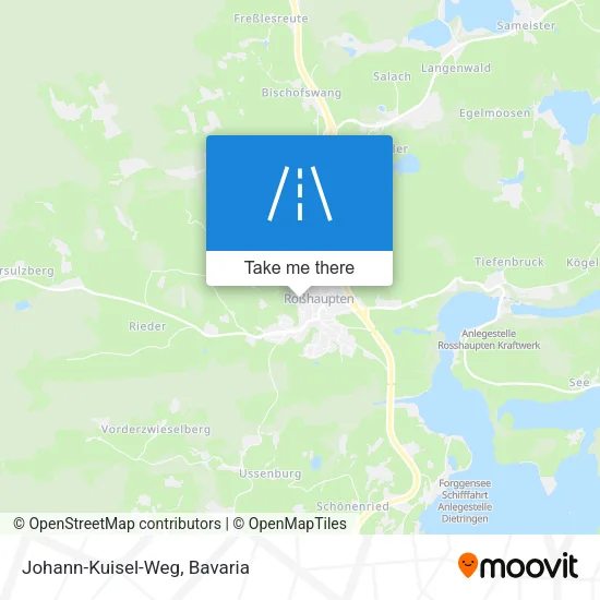 Карта Johann-Kuisel-Weg
