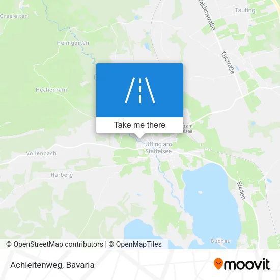 Карта Achleitenweg