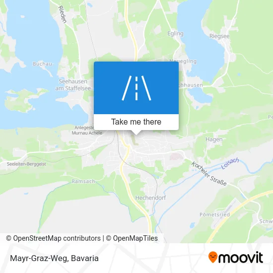 Карта Mayr-Graz-Weg
