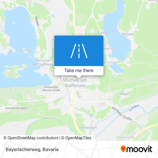 Карта Bayerlacherweg