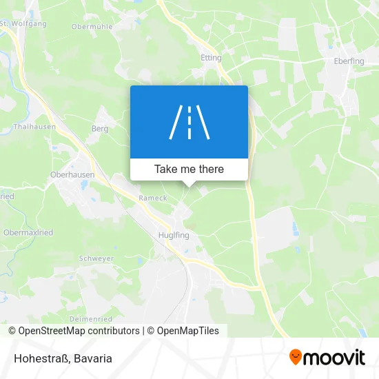 Карта Hohestraß
