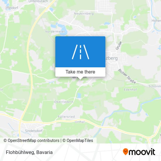 Flohbühlweg map