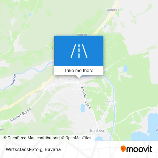 Карта Wirtsstassl-Steig