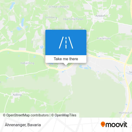 Карта Ährenanger