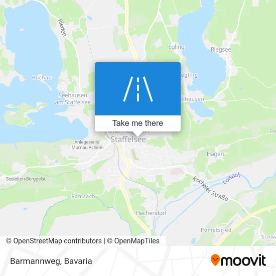 Barmannweg map