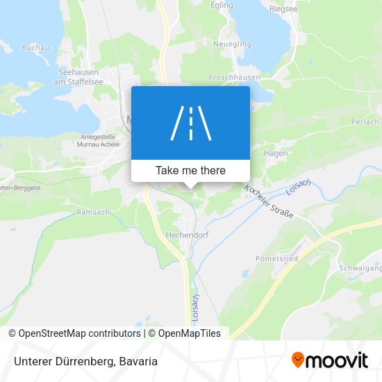 Unterer Dürrenberg map